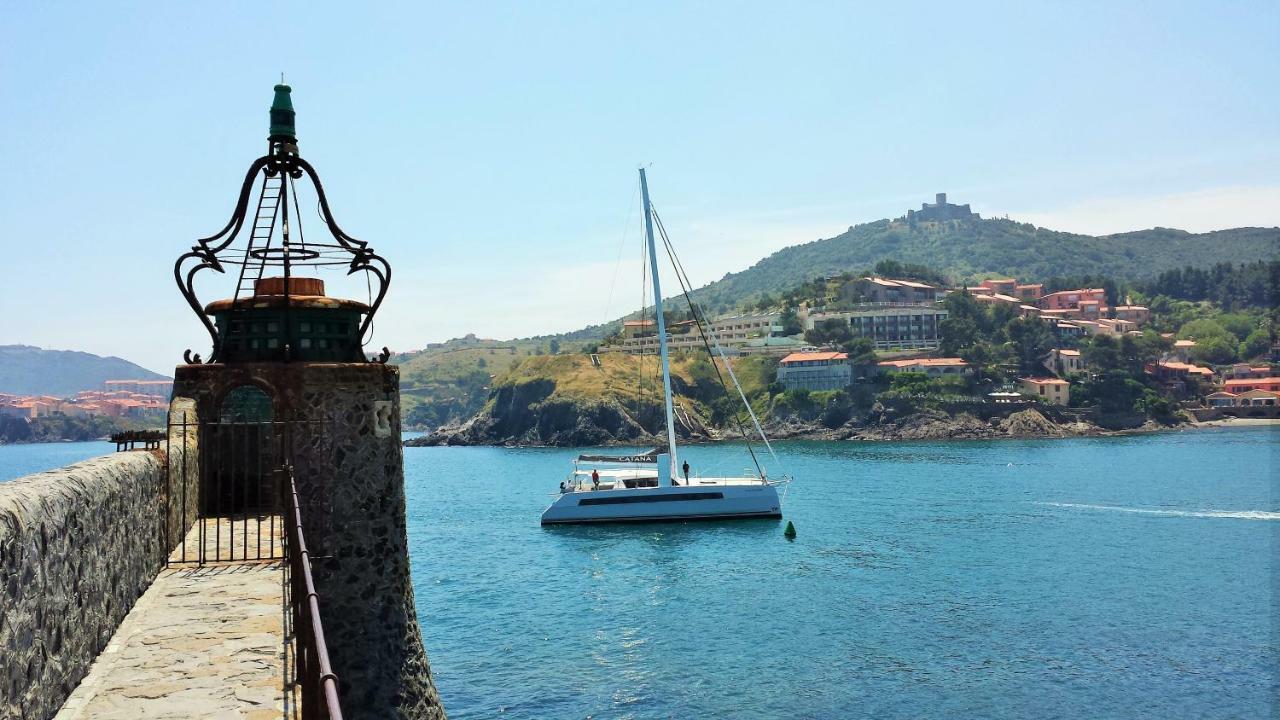 4Amb2 Villa De Caractere Avec Piscine Collective Collioure Exteriör bild