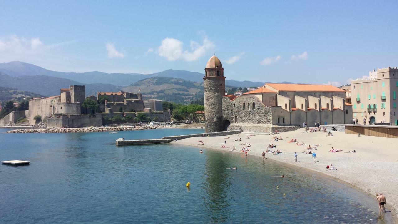 4Amb2 Villa De Caractere Avec Piscine Collective Collioure Exteriör bild